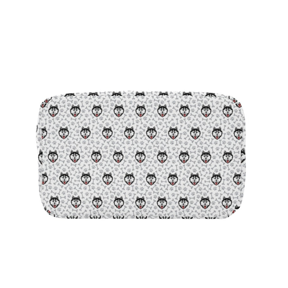 Siberian Huskies Print Design LKS305 Insulated Lunch Bag