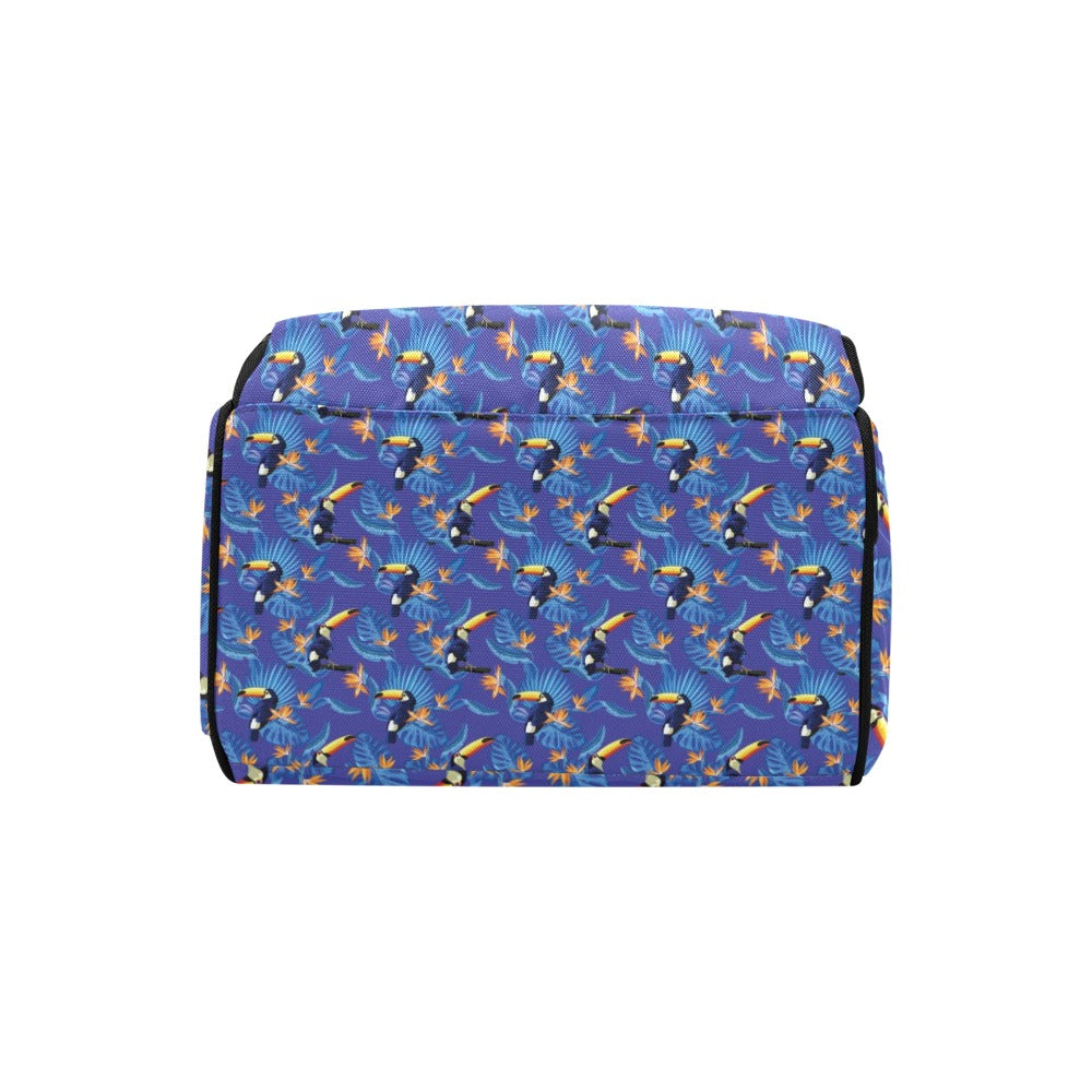 Toucan Print Design LKS306 Diaper Bag Backpack