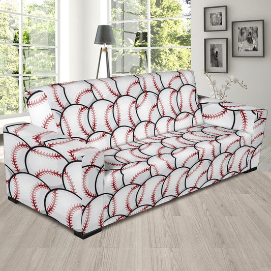 Baseball Pattern Sofa Slipcover-JTAMIGO.COM