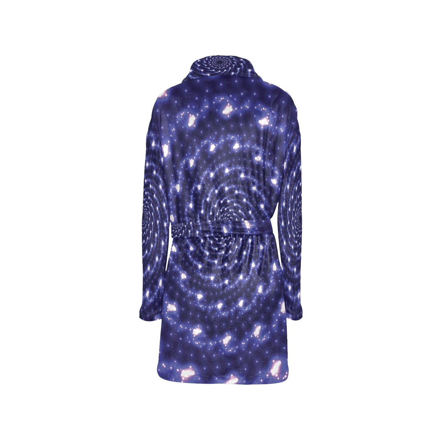 Vortex Print Design LKS305 Women's Fleece Robe