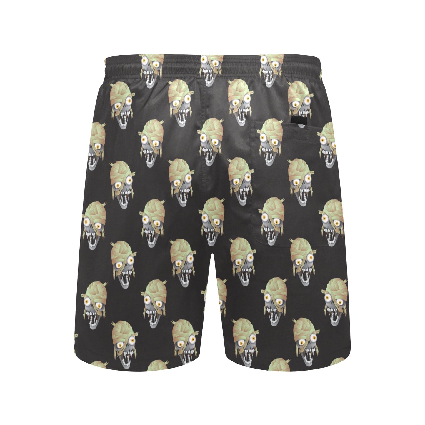 Mummy Print Design LKS304 Men's Swim Trunks Beach Shorts