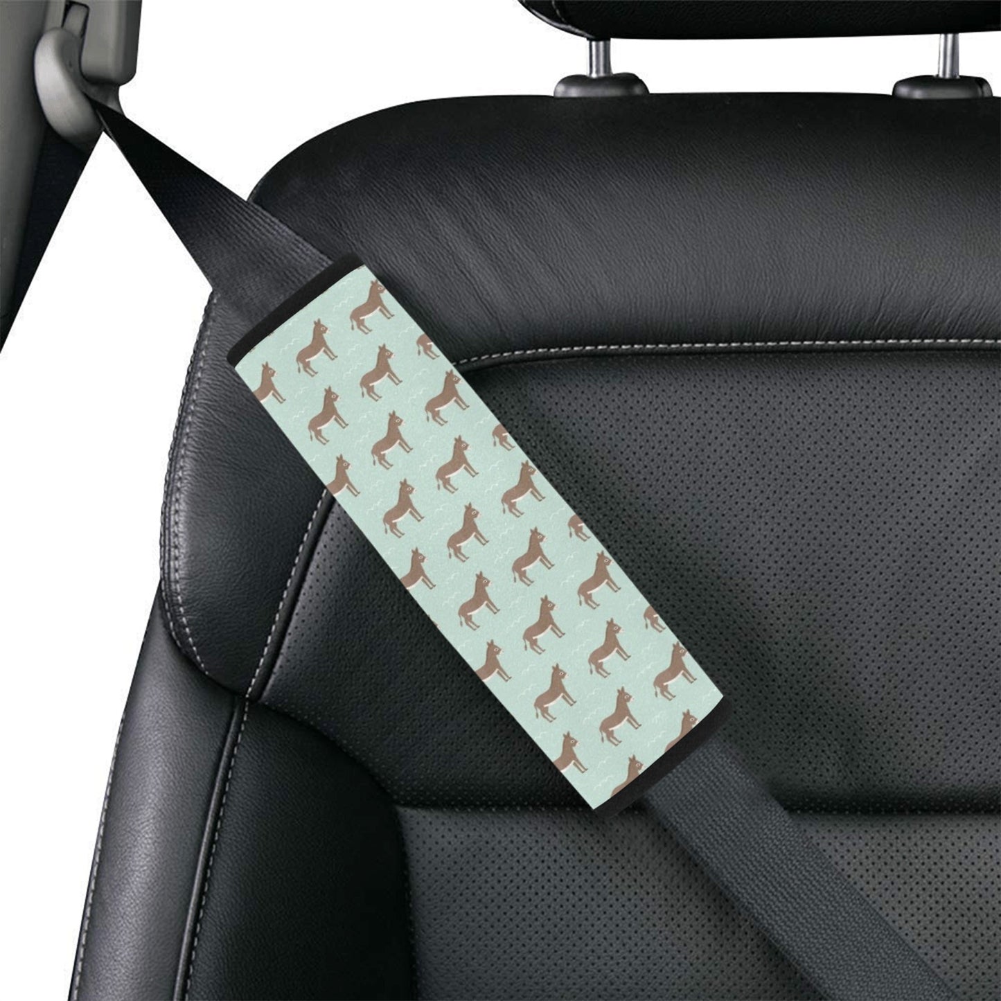 Donkey Print Design LKS402 Car Seat Belt Cover