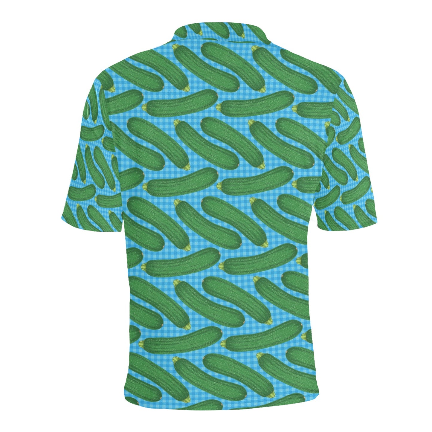 Zucchini Print Design LKS301 Men Polo Shirt