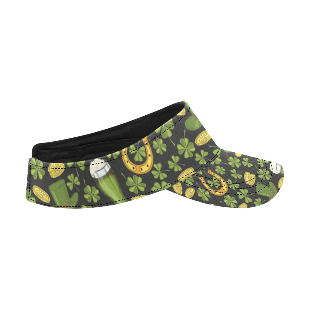 St Patricks Day Print Design LKS307 Unisex Sun Visor