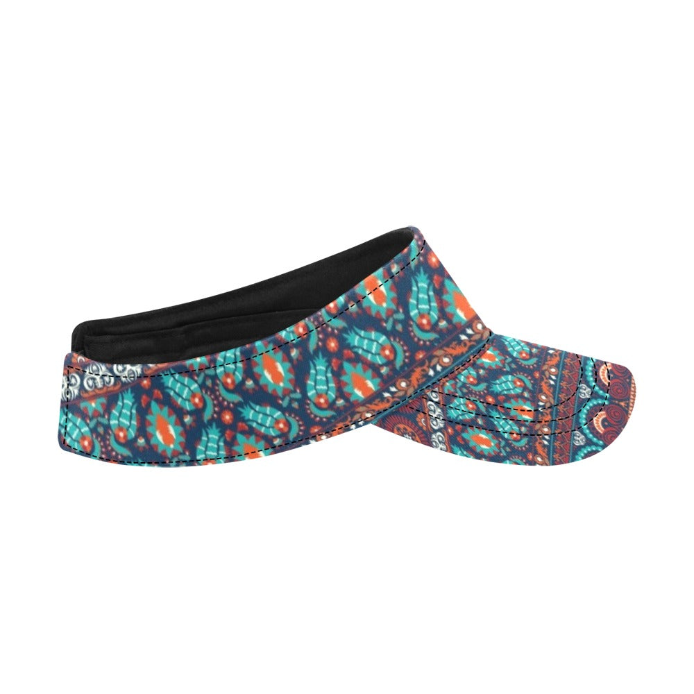 Suzani Print Design LKS302 Unisex Sun Visor