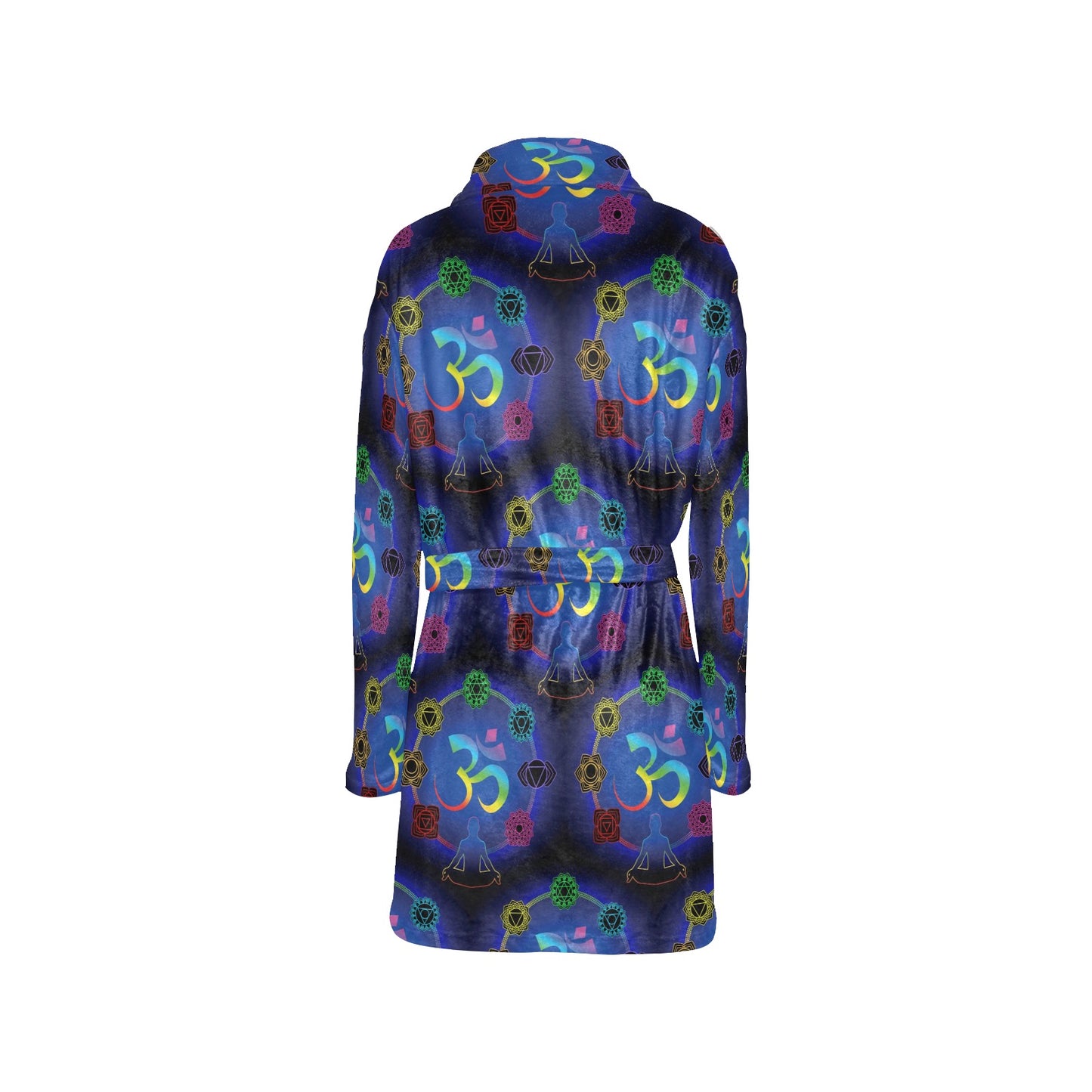 Chakra Zen Yoga OM Women's Fleece Robe