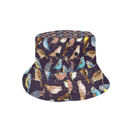 Bird Cute Print Pattern Unisex Bucket Hat