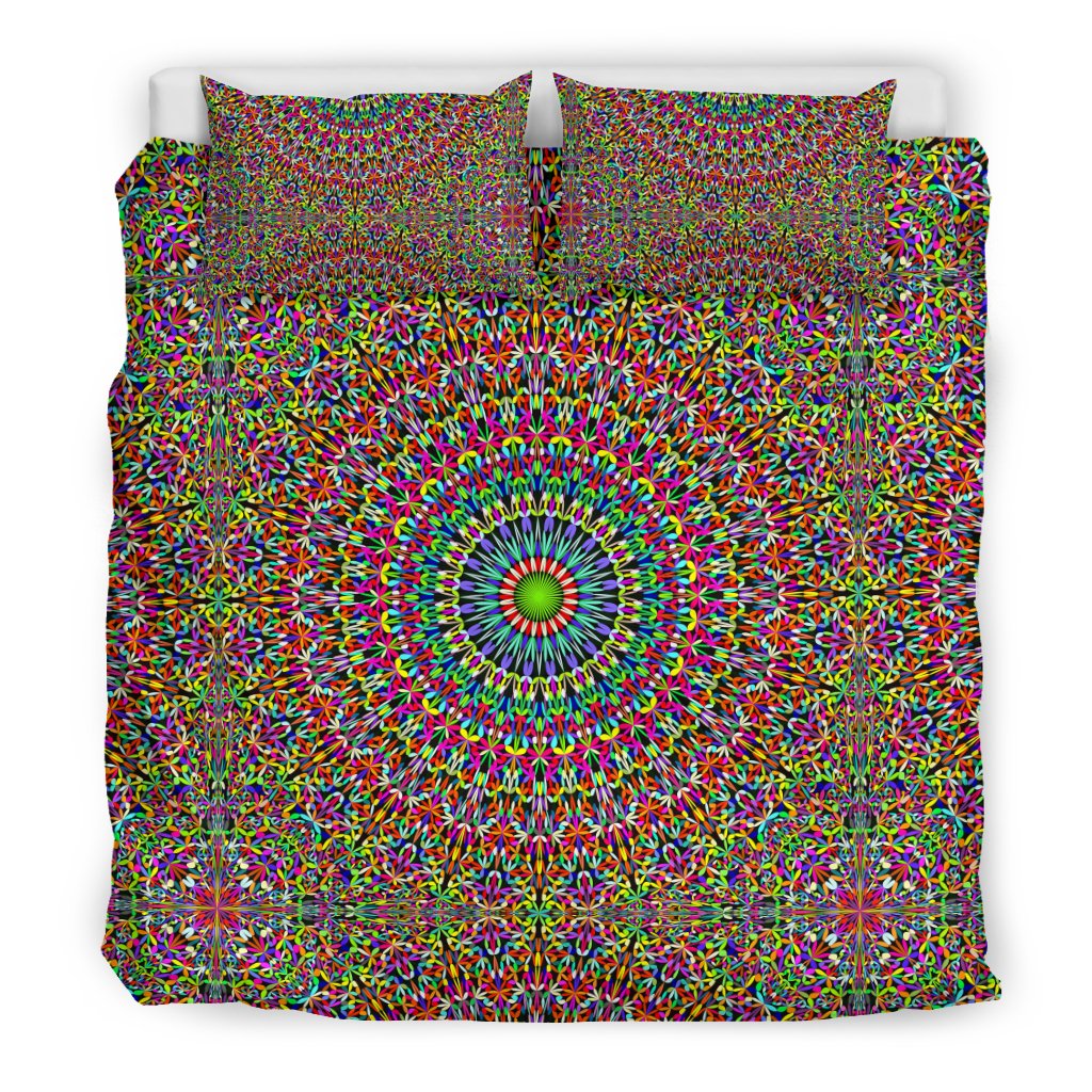 Bohemian Colorful Style Print Duvet Cover Bedding Set