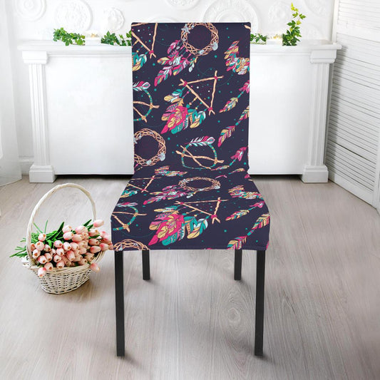 Boho Dream Catcher Colorful Dinning Chair Slipper-JTAMIGO.COM
