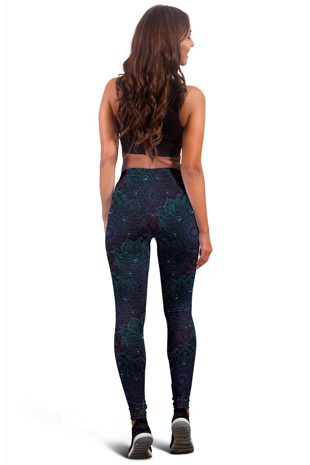 Boho Floral Mandala Women Leggings