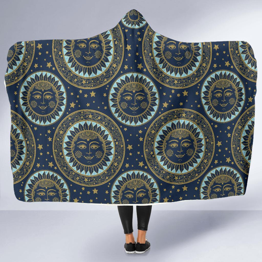 Boho Sun Dream Hooded Blanket-JTAMIGO.COM