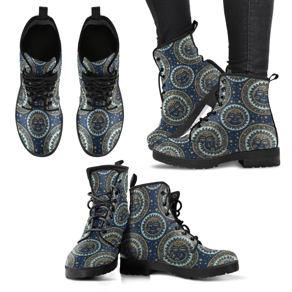 Boho Sun Dream Women Leather Boots-JTAMIGO.COM