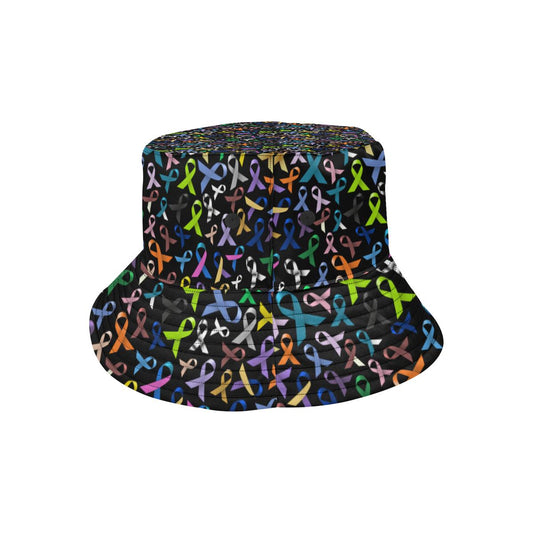 Breast Cancer Awareness Colorful Print Unisex Bucket Hat