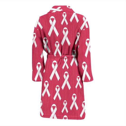Breast Cancer Awareness Symbol Men Bath Robe-JTAMIGO.COM