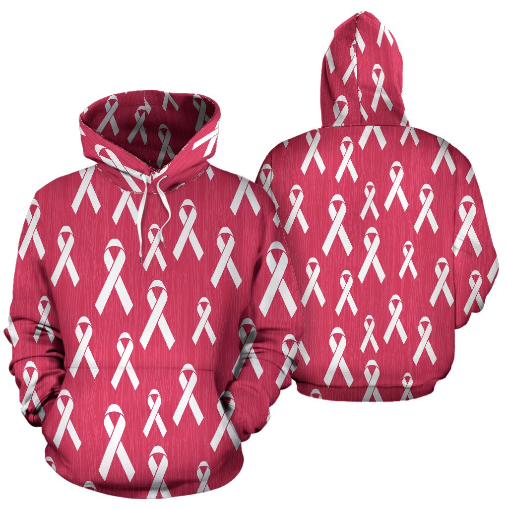 Breast Cancer Awareness Symbol Pullover Hoodie