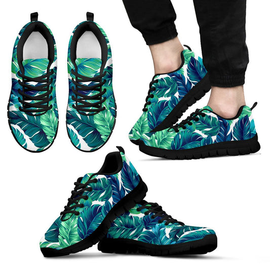 Brightness Tropical Palm Leaves Men Sneakers Shoes