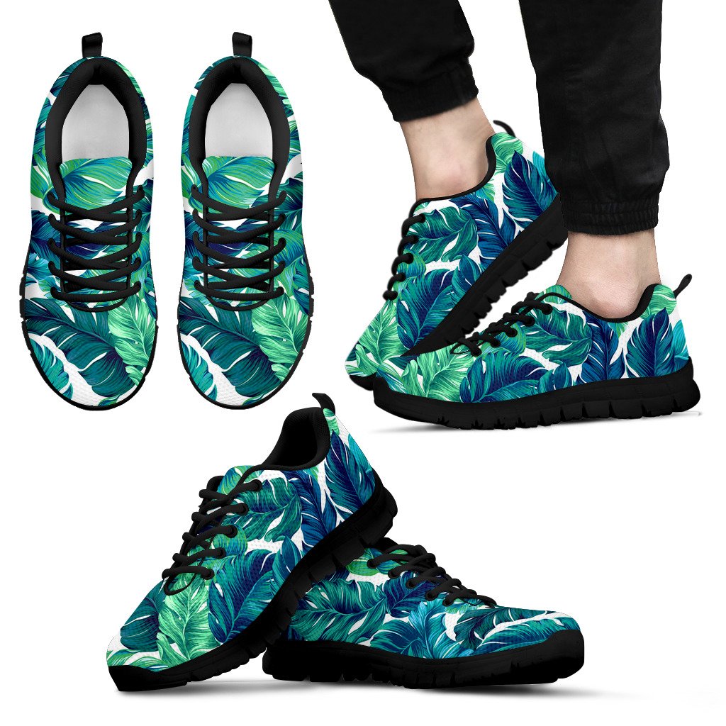 Brightness Tropical Palm Leaves Men Sneakers Shoes