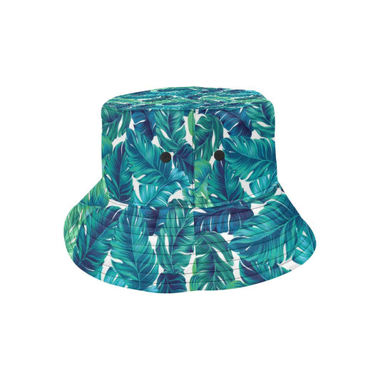 Brightness Tropical Palm Leaves Unisex Bucket Hat
