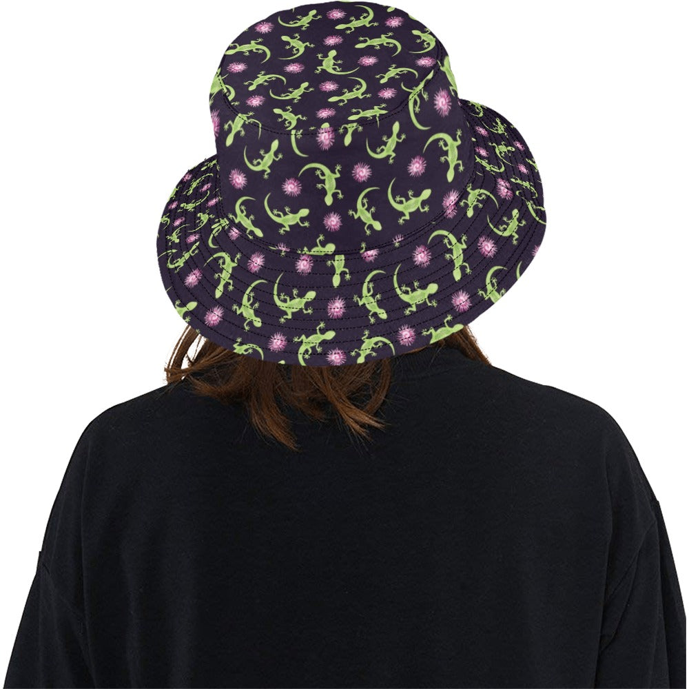 lizard Print Design LKS402 Unisex Bucket Hat