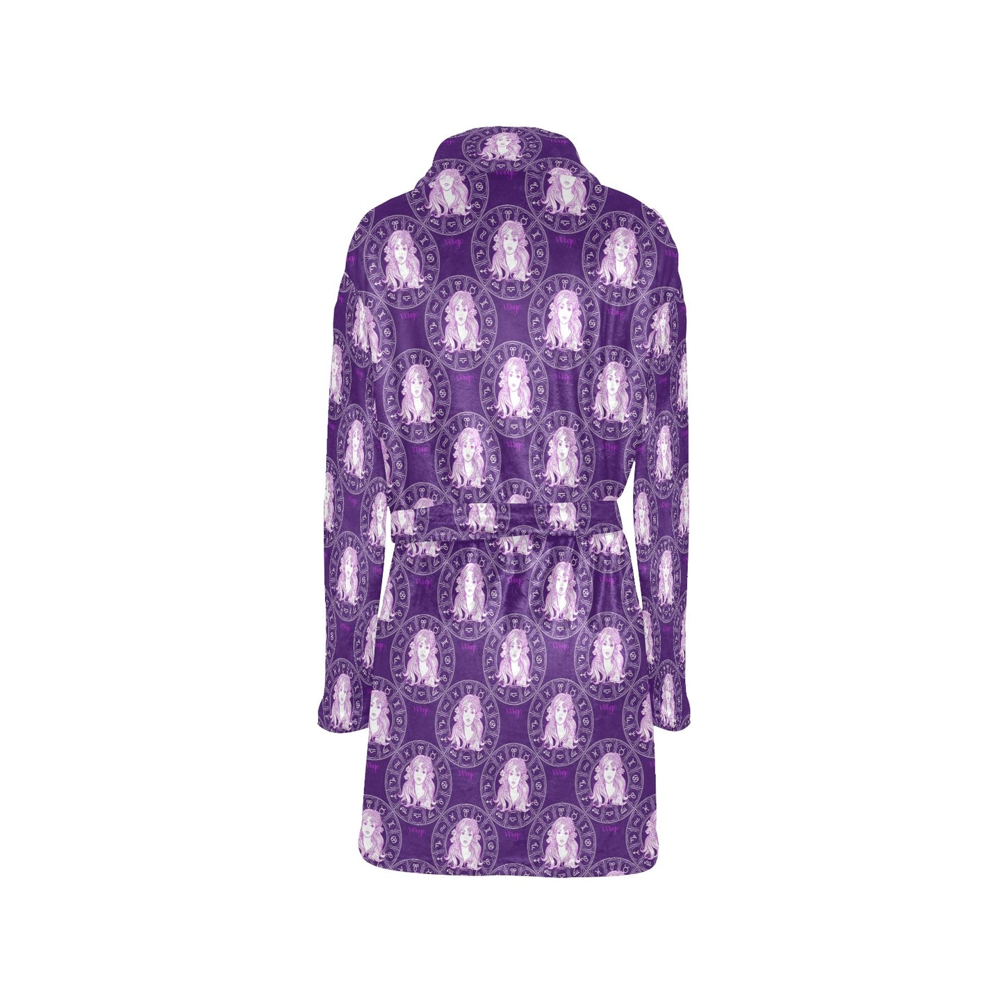 Virgo Print Design LKS301 Women's Fleece Robe