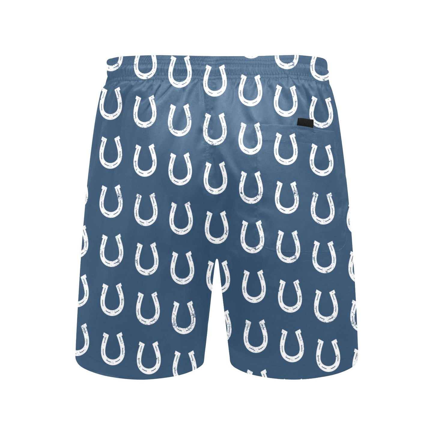 Horseshoe Print Design LKS301 Men's Swim Trunks Beach Shorts