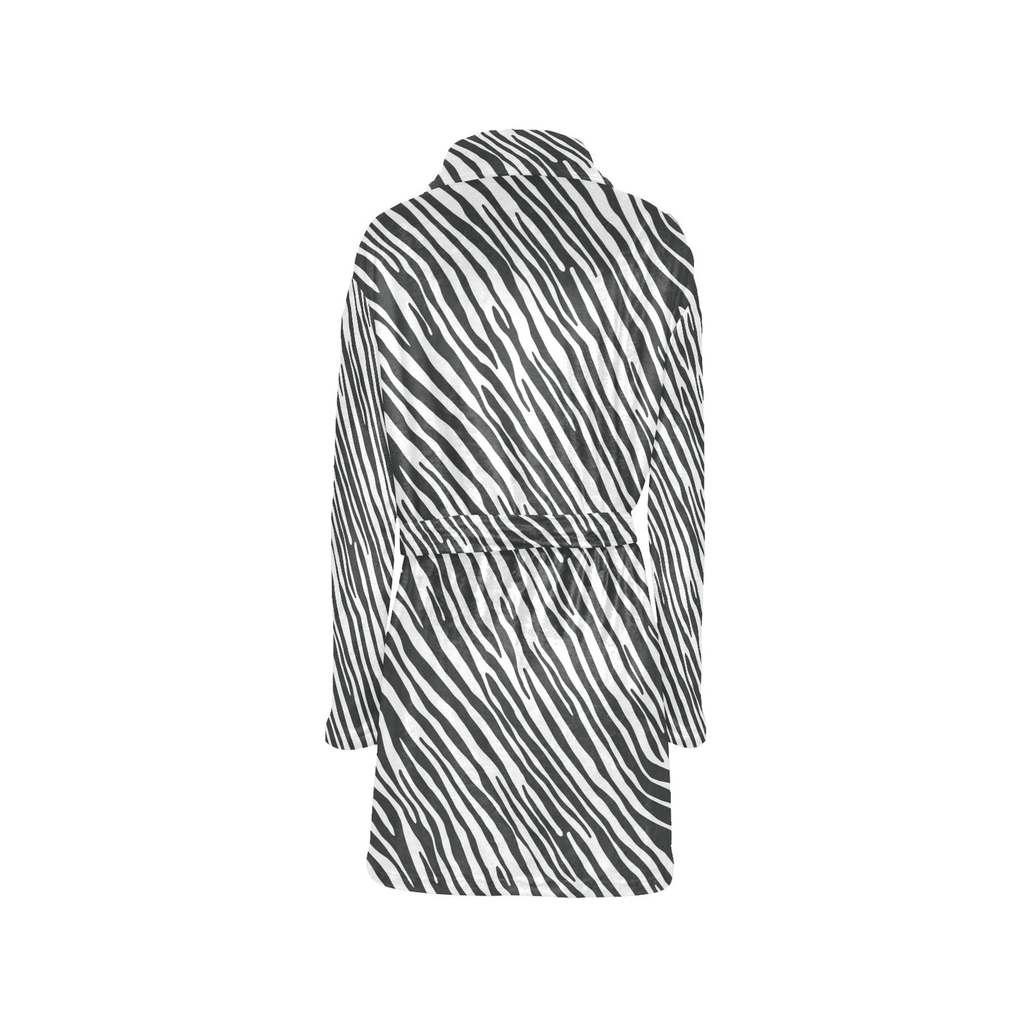 Zebra Classic Print Design LKS302 Women's Fleece Robe