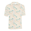 Salmon Fish Print Design LKS305 Men Polo Shirt