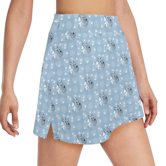 Scottish Terriers Print Design LKS308 17" Golf & Pickleball Skort with Pockets