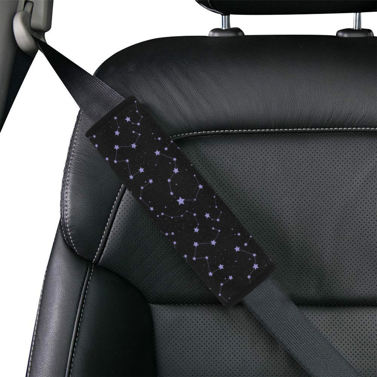 Star Print Design LKS303 Car Seat Belt Cover