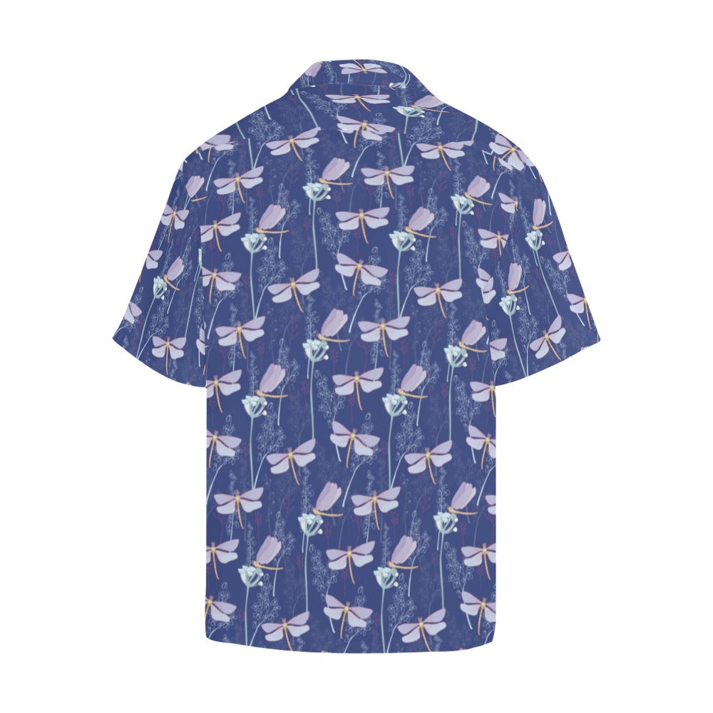 Dragonfly Print Design LKS401 Men's Men's Hawaiian Shirt