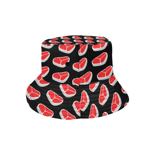 Steak Print Design LKS303 Unisex Bucket Hat