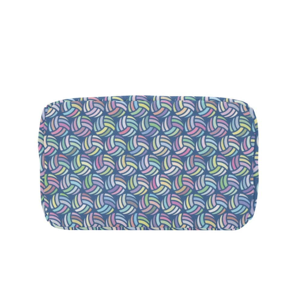 Volleyball Print Design LKS301 Insulated Lunch Bag
