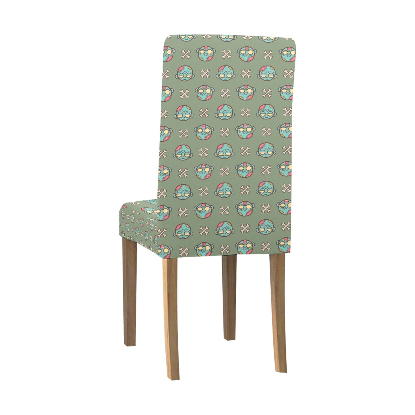 Zombie Print Design LKS301 Dining Chair Slipcover