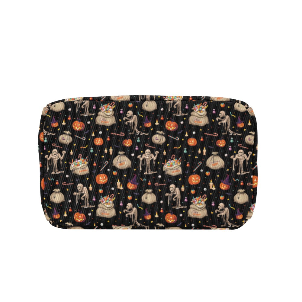 Mummy Halloween Print Design LKS303 Insulated Lunch Bag
