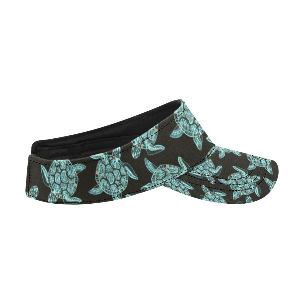 Sea Turtle Print Design LKS302 Unisex Sun Visor