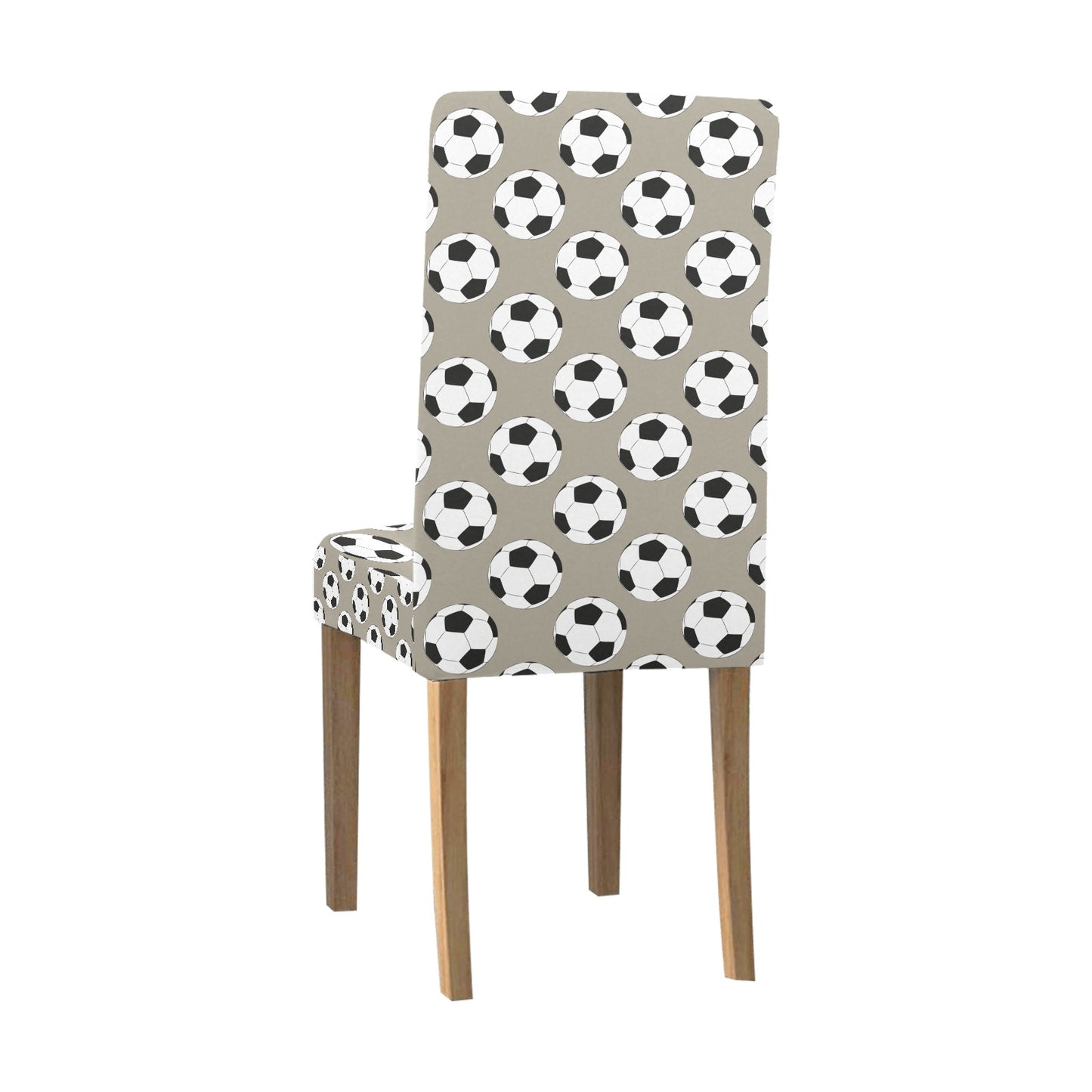 Soccer Ball Print Design LKS302 Dining Chair Slipcover