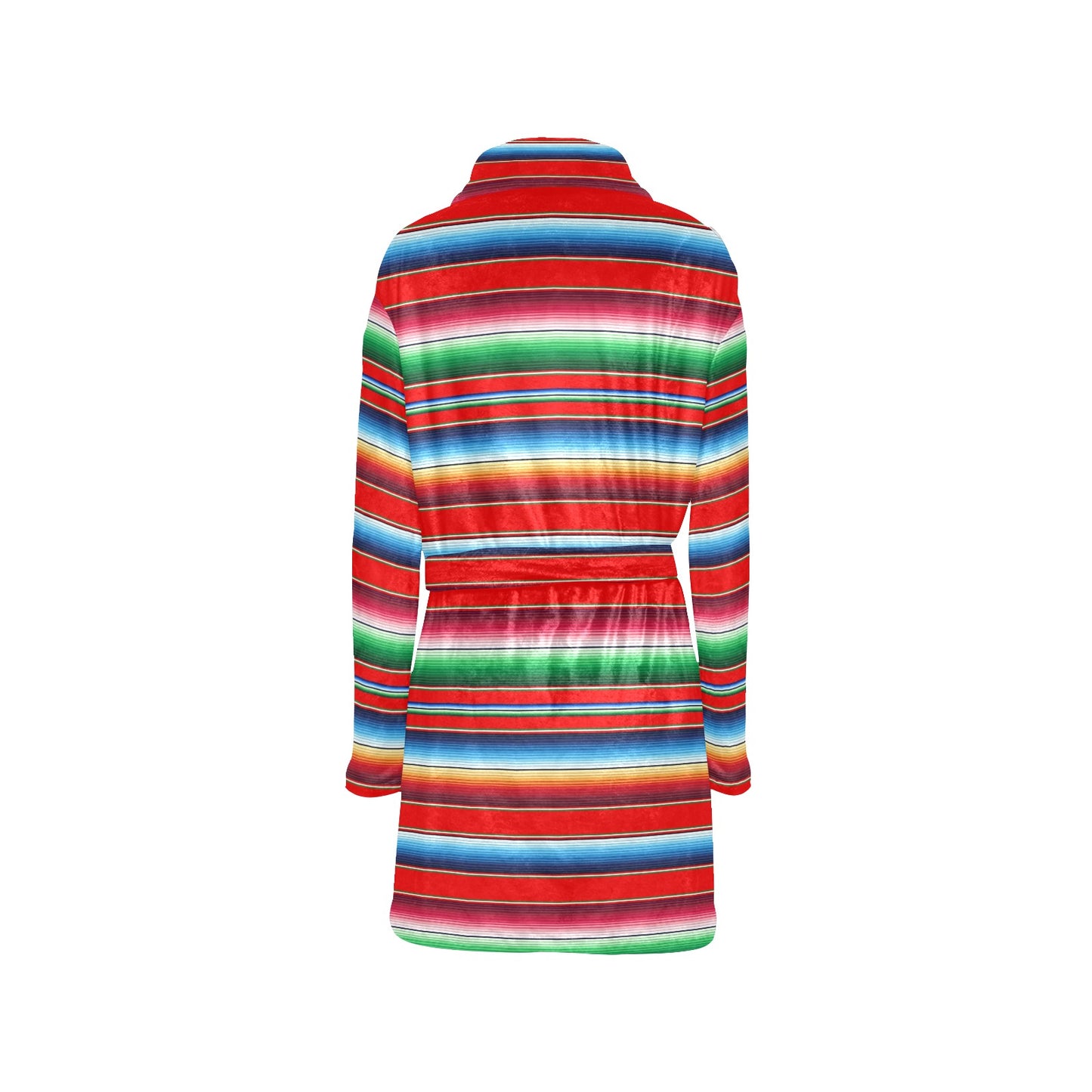 Serape Print Women's Fleece Robe