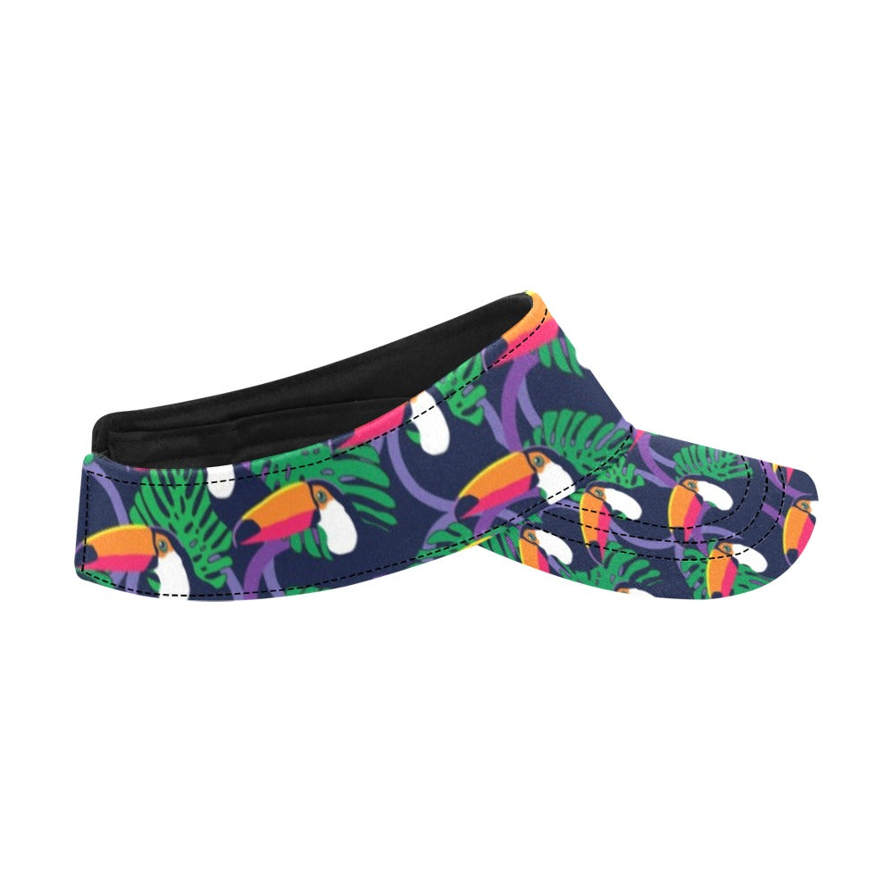Toucan Print Design LKS302 Unisex Sun Visor