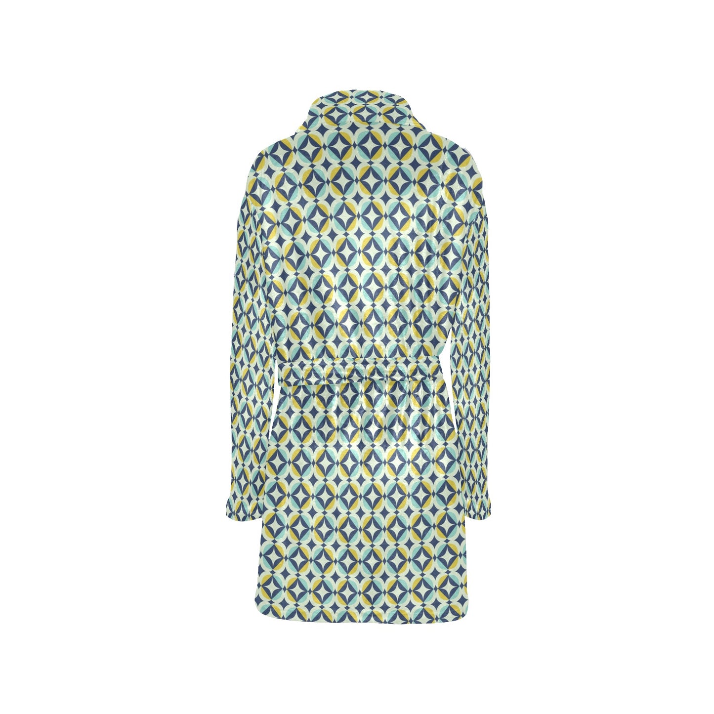 Swedish Design Pattern Women's Fleece Robe