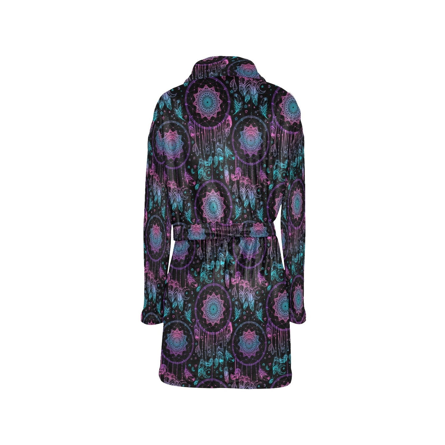 Dream catcher boho mandala Women's Fleece Robe