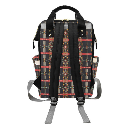 Southwest Pattern Print Design LKS303 Diaper Bag Backpack
