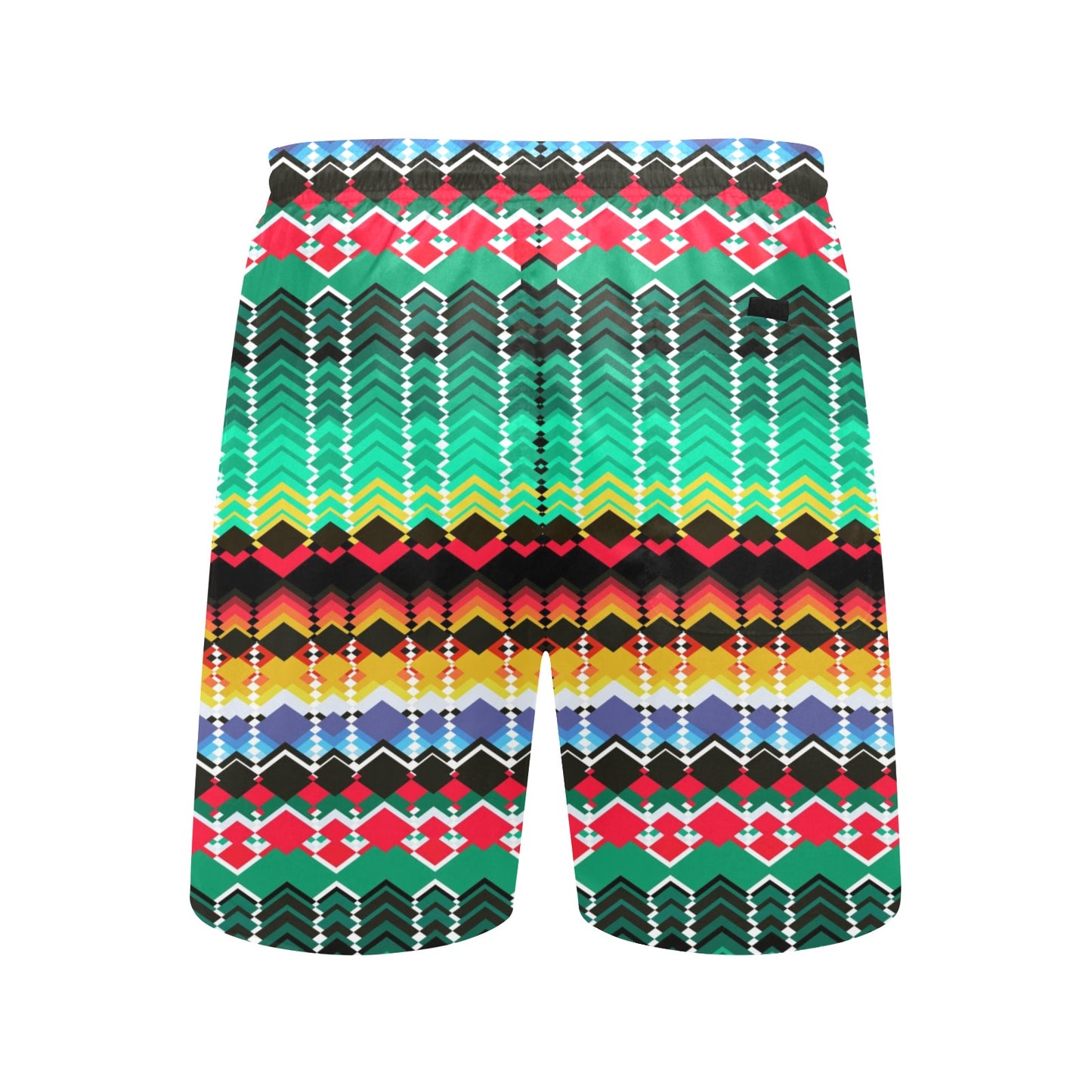 Serape Print Design LKS307 Men's Swim Trunks Beach Shorts
