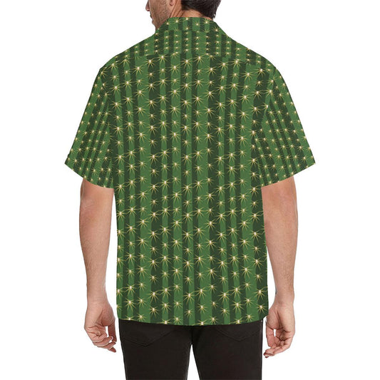 Cactus Skin Print Pattern Men Aloha Hawaiian Shirt
