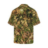 Camo Realistic Tree Forest Texture Print Men Aloha Hawaiian Shirt