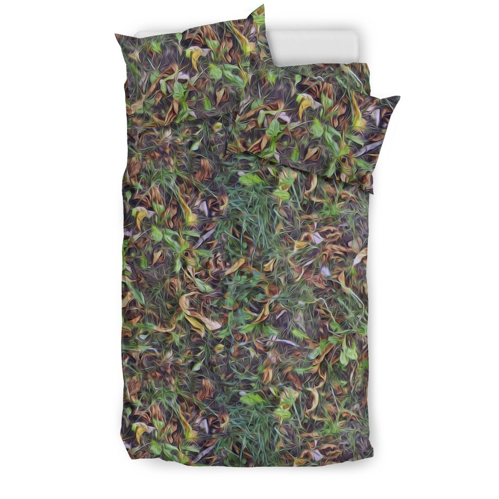 Camouflage Realistic Tree Print Duvet Cover Bedding Set