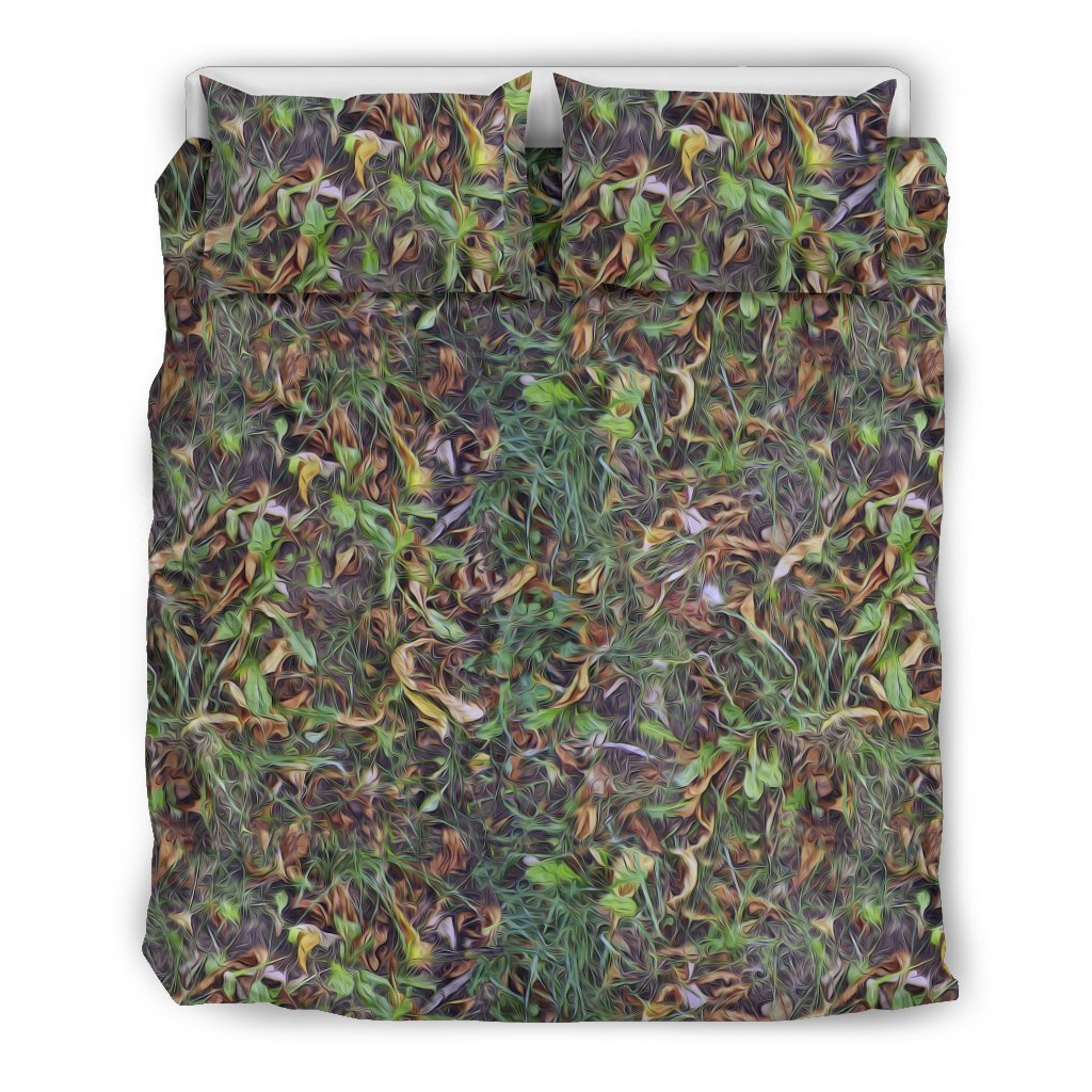 Camouflage Realistic Tree Print Duvet Cover Bedding Set
