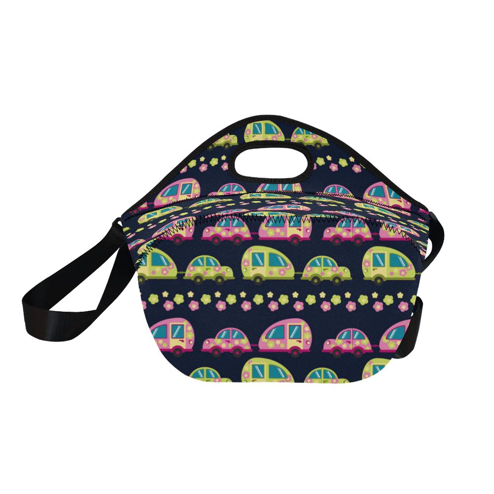 Camper Cute Camping Design No 3 Print Neoprene Lunch Bag (Model 1669)(Large)-JTAMIGO.COM