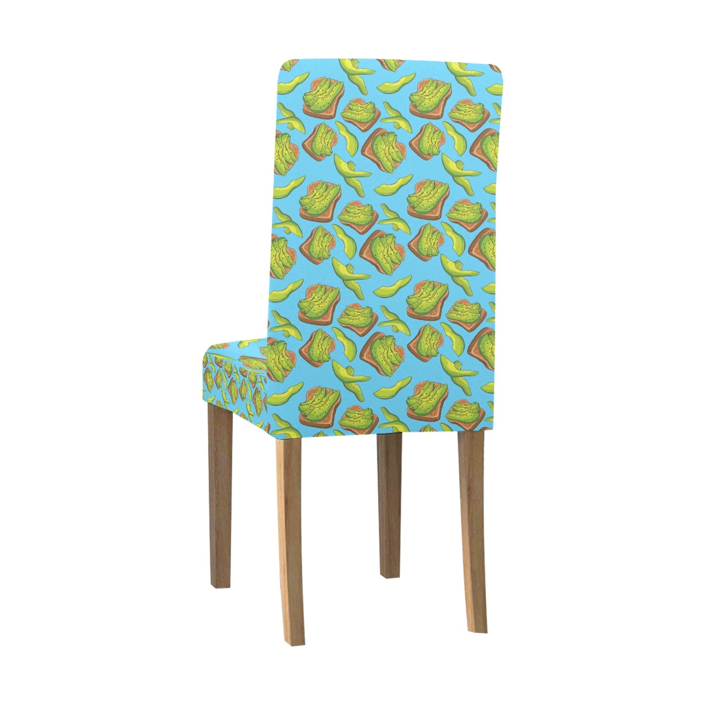 Sandwich Avocado Print Design LKS306 Dining Chair Slipcover