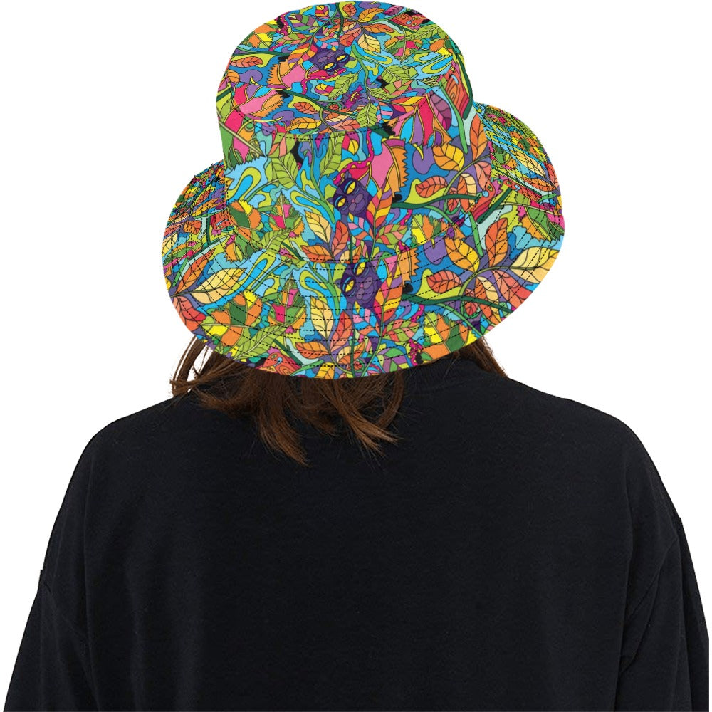Trippy Print Design LKS301 Unisex Bucket Hat