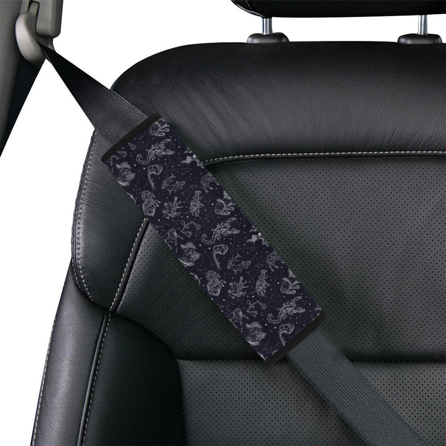 Zodiac Print Design LKS304 Car Seat Belt Cover